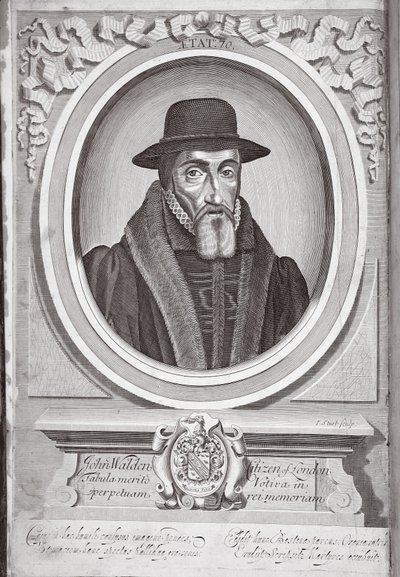 John Walden, Citizen of London, illustration from 